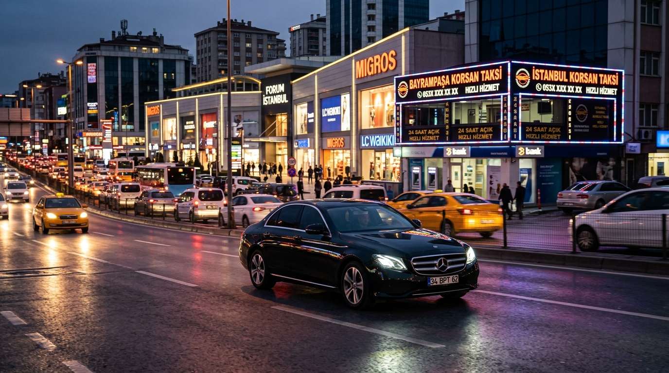 Bayrampaşa Korsan Taksi Binek Araç Ulaşımı